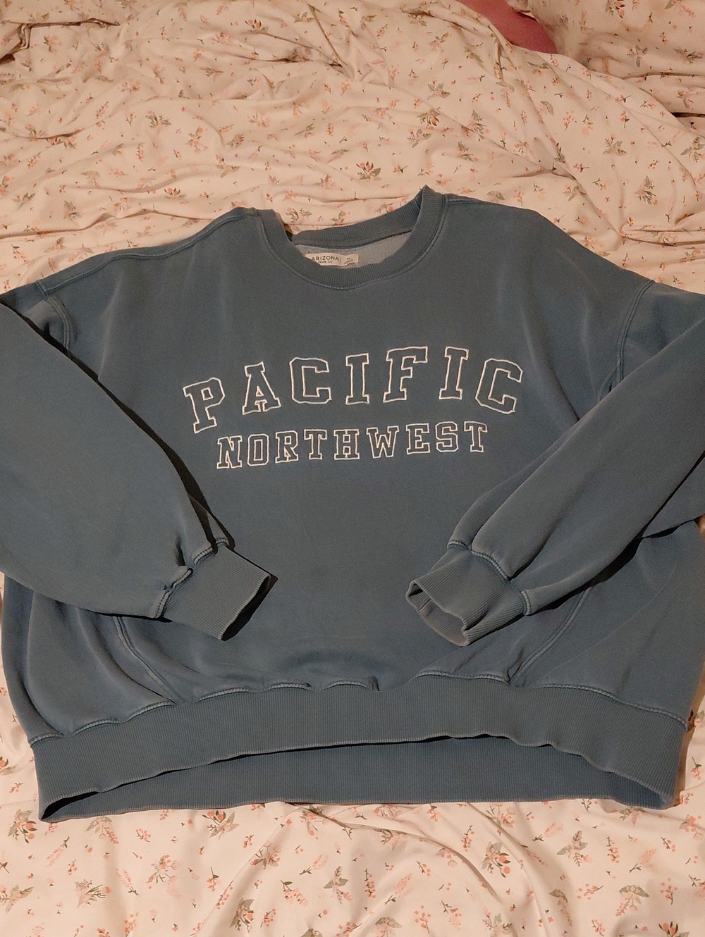 Arizona Jean Company Blue Pacific Northwest Crewneck Sweatshirt - Women